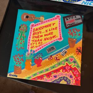 “Backstreet Boys Vs N*Sync” (10x10”)