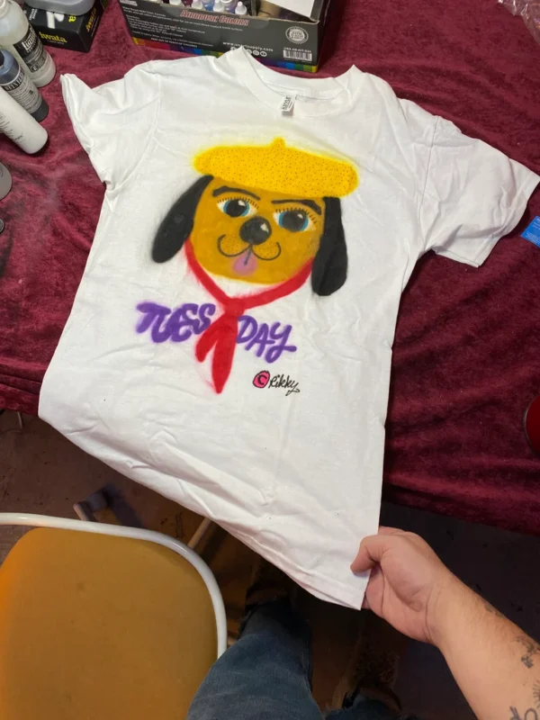Custom Airbrushed Tee! - Image 3