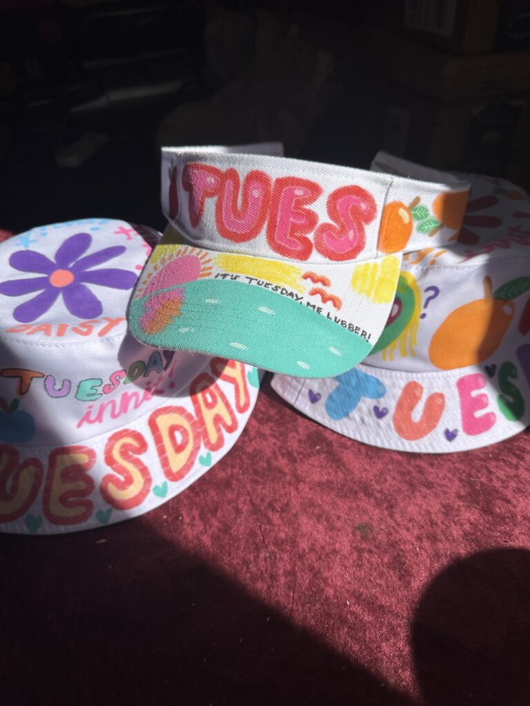 Custom Tuesday Hat!