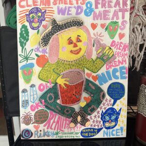“Clean Sheets & Freak Meats” (18x14)