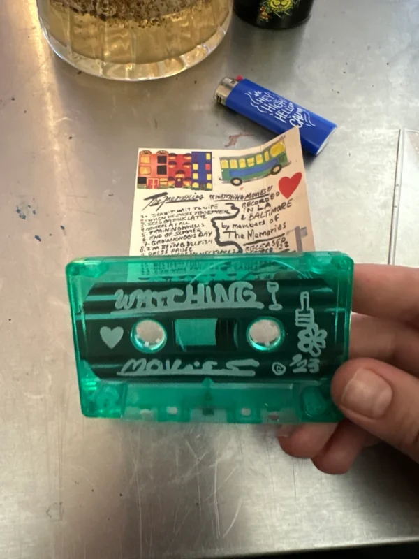 The Memories 'Watching Movies' Cassette - Image 3
