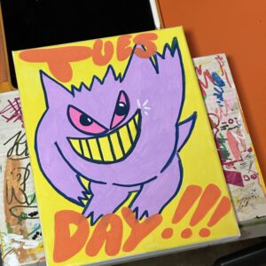 “Tues Day Gengar” (8”x10”)