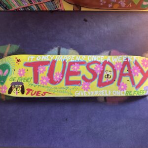 ‘It Only Happens Once A Week!’ Decorative Deck