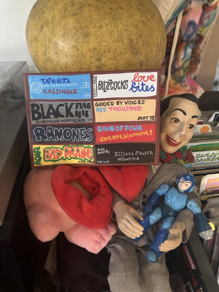 “Rik’s Picks Vol. 1” Cassette Rack Painting