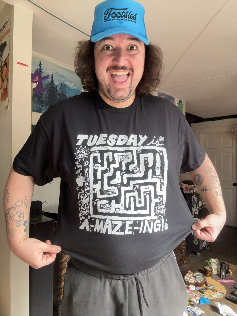 “Tuesday Is A-Maze-ing!” T-Shirt (October ‘26 Limited Edition) Preorder